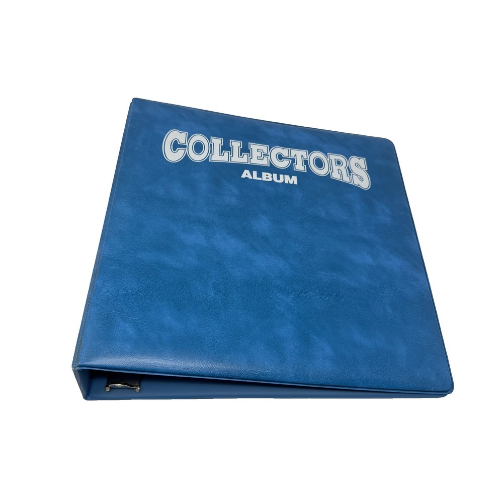 Ultra Pro Collectors Album‎ Trading Card Binder Vintage 3 Ring Blue